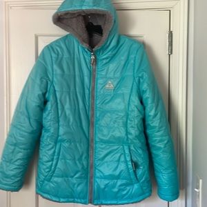 Gerry teal puffer coat